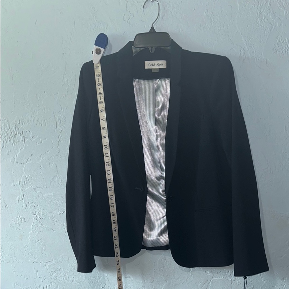 Calvin Klein Striped Lining Blazer